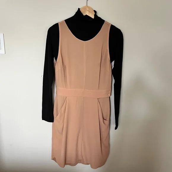 Aritzia Wilfred Leila Dress, Size 6, Salmon/Dusty Rose Colour - Picture 4 of 11